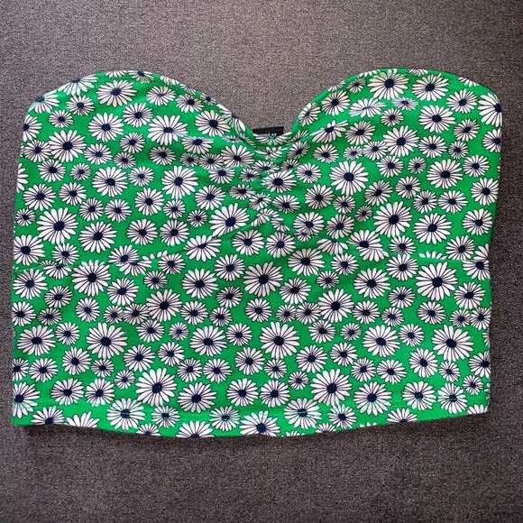 Daisy floral print cropped tube top - forever 21 - Picture 5 of 6